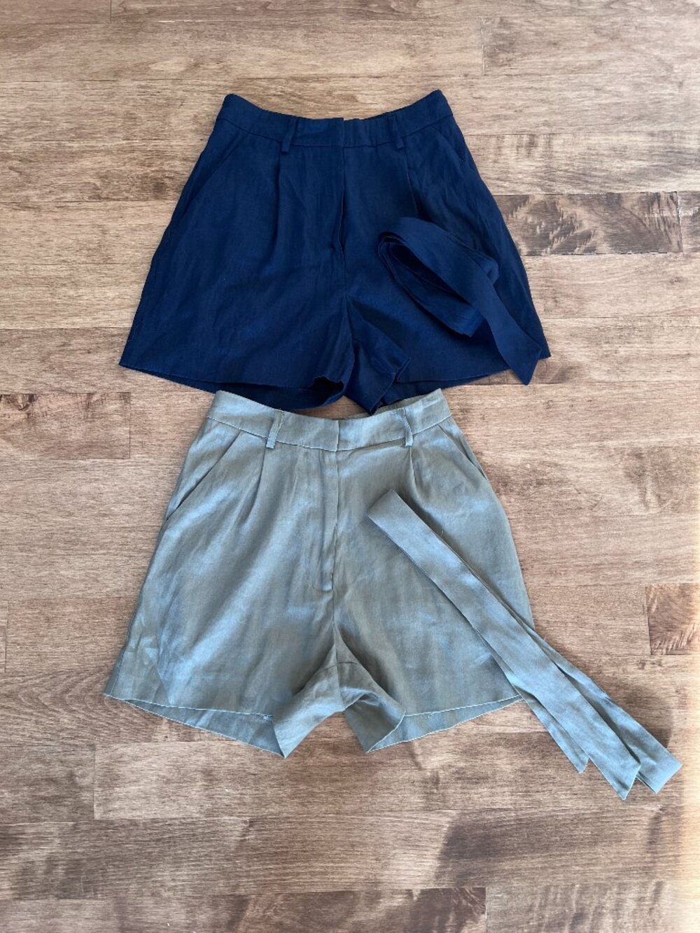 Antonio Melani Linen blend dress shorts, size 0, Pre-owned